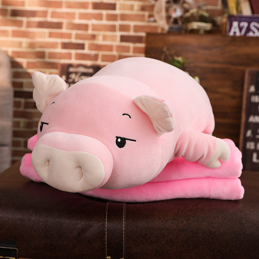 Fluffica Knusse Varkensknuffel – De Ultieme Knuffelgenoot!🐷💖